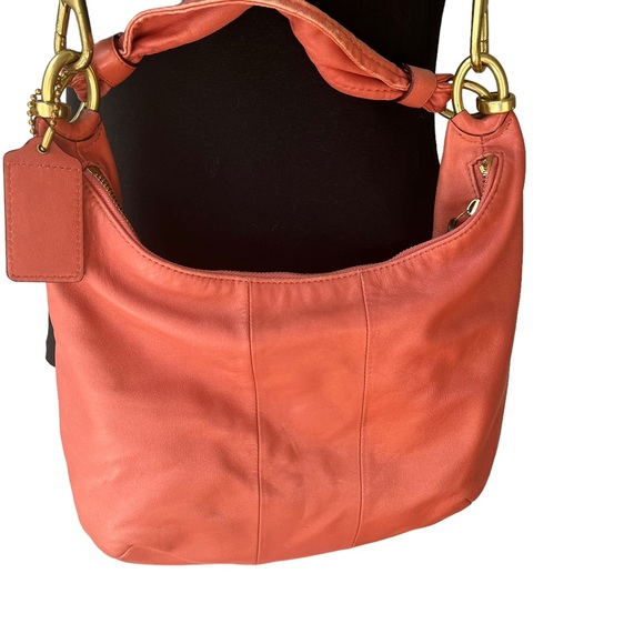 Coach 16808 Kristen Hobo Convertible Purse in Peony Pink - Picture 4 of 16